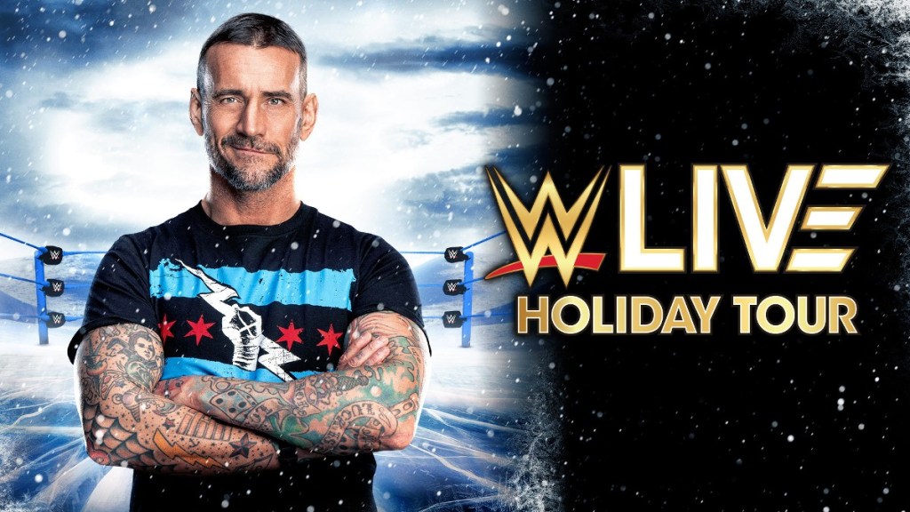 CM Punk WWE Live Holiday Tour