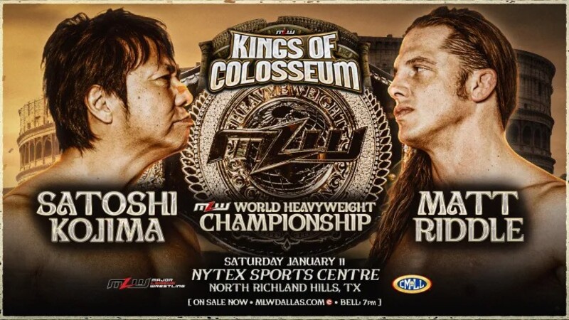 Matt Riddle vs. Satoshi Kojima Set For MLW Kings Of Colosseum