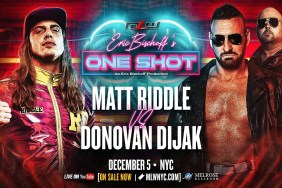 Matt Riddle Donovan Dijak MLW One Shot