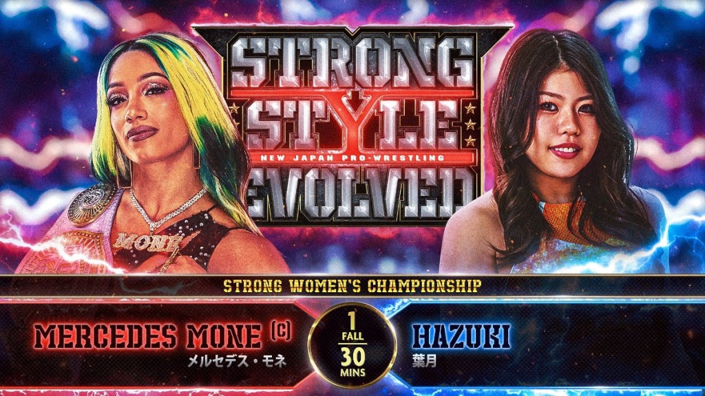 NJPW Strong Style Evolved Mercedes Mone