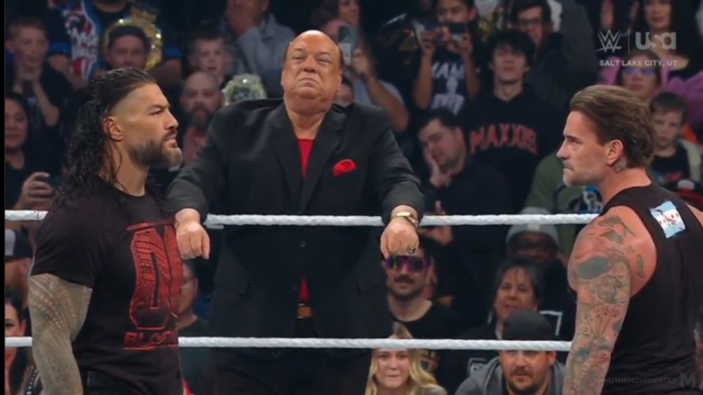 Paul Heyman Returns, Reveals CM Punk Is OG Bloodline’s Fifth Man For WarGames On WWE SmackDown