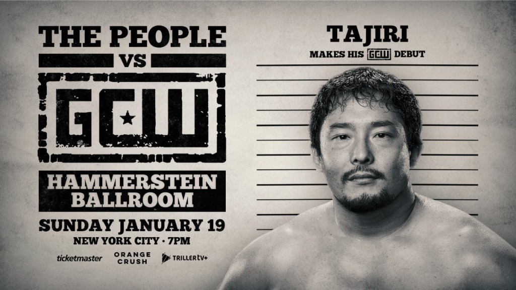 Tajiri And Masato Tanaka Announced For The People vs. GCW