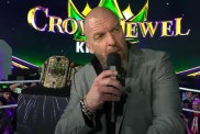 Triple H WWE Crown Jewel