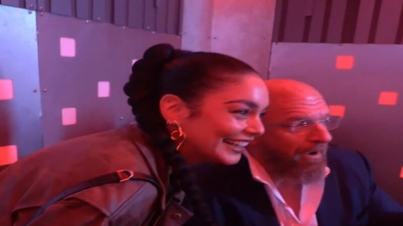 Vanessa Hudgens Triple H WWE RAW