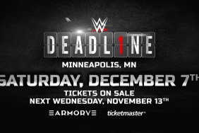 WWE NXT Deadline