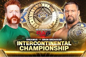 WWE RAW Bron Breakker Sheamus