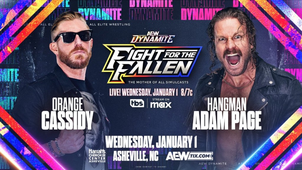 AEW Dynamite Orange Cassidy Hangman Adam Page