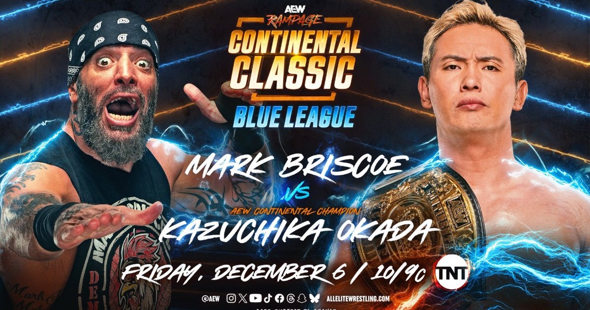 AEW Continental Classic Matches Set For 12/6 AEW Rampage