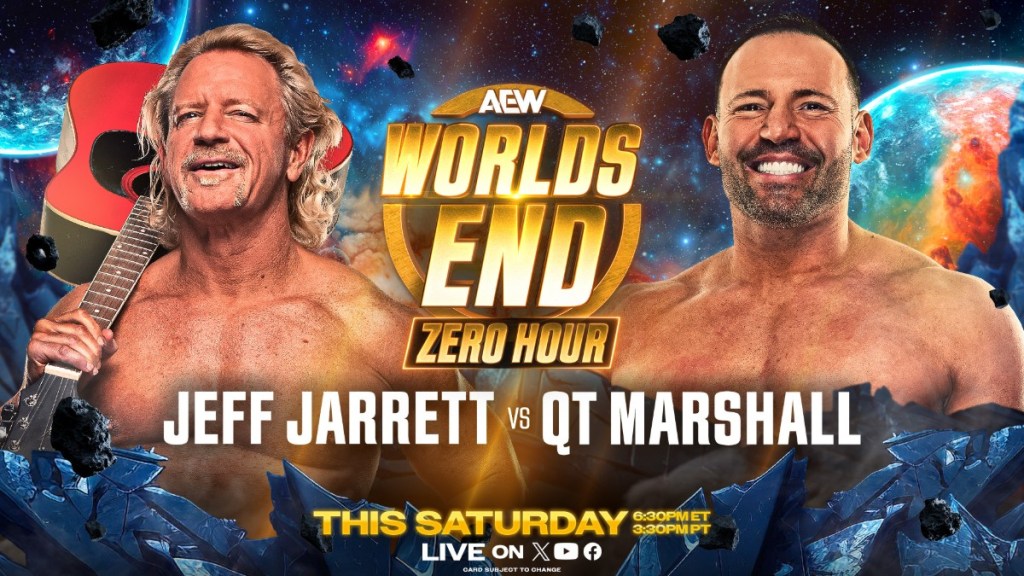 AEW Worlds End Jeff Jarrett QT Marshall