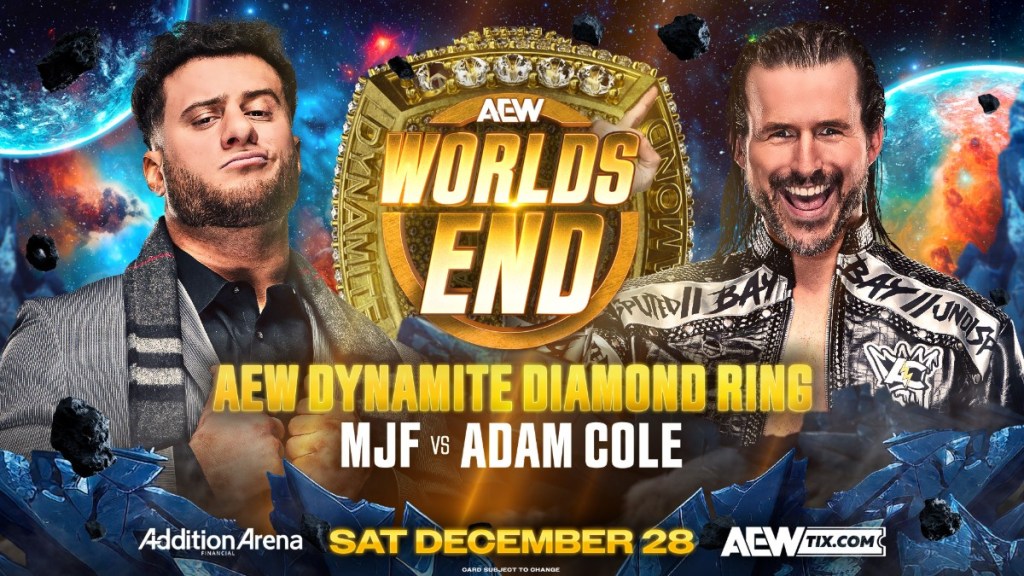 AEW Worlds End MJF Adam Cole