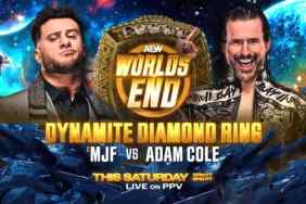 AEW Worlds End MJF Adam Cole