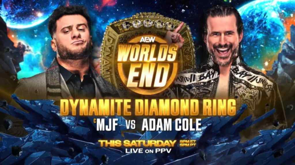 AEW Worlds End MJF Adam Cole