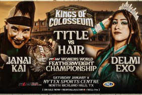 MLW Kings of Colosseum Janai Kai Delmi Exo