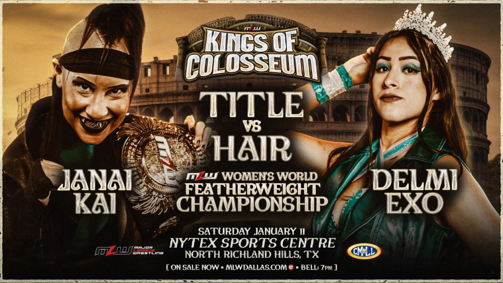 MLW Kings of Colosseum Janai Kai Delmi Exo