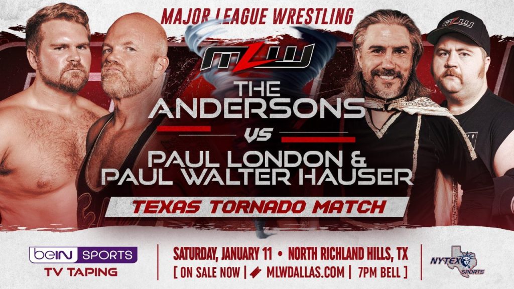 MLW Announces Paul Walter Hauser Match For Dallas Return On 1/11