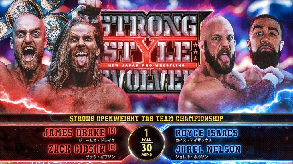 NJPW Strong Tag Titles Change Hands At NJPW Strong Style Evolved