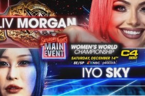 WWE Saturday Night's Main Event Liv Morgan IYO SKY