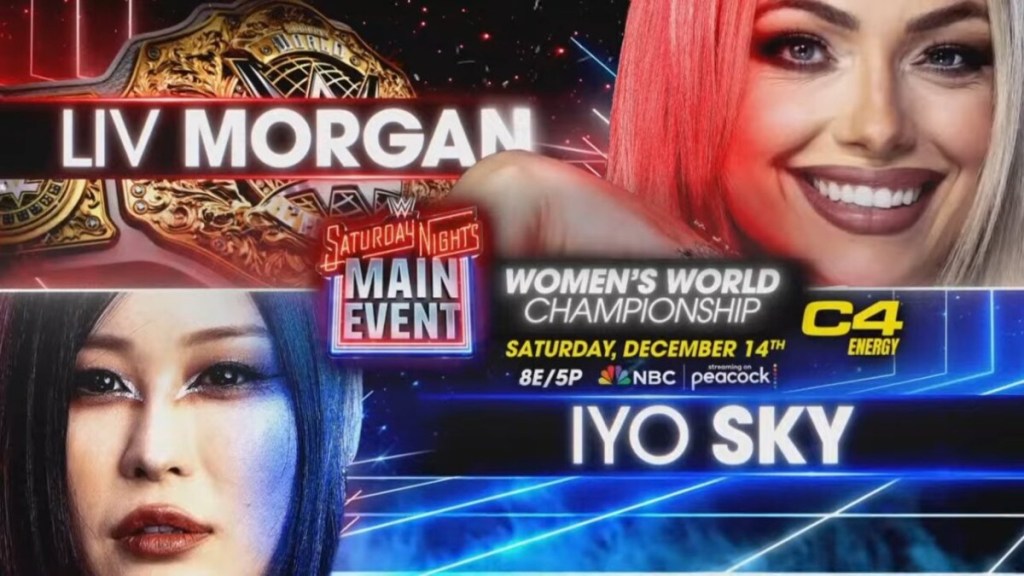 WWE Saturday Night's Main Event Liv Morgan IYO SKY