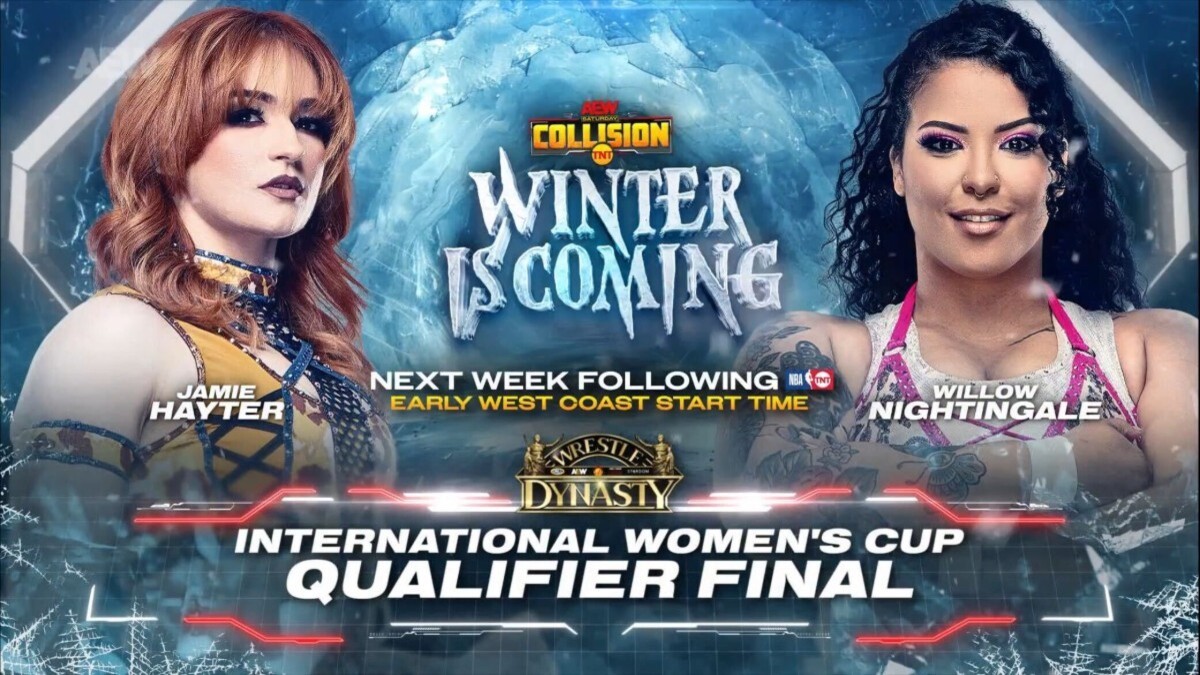 Willow Nightingale vs. Jamie Hayter Set For 12/14 AEW Collision ...