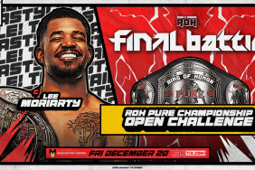 Lee Moriarty Issues Pure Championship Open Challenge For ROH Final Battle, Updated Card