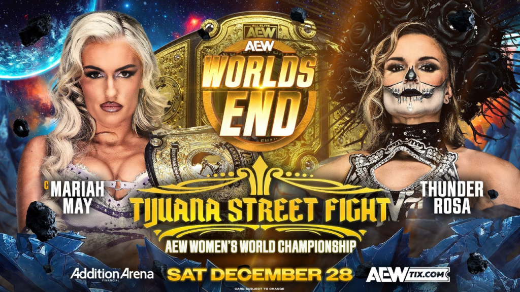 AEW Women's World Title Match Announced For Worlds End, Updated Card