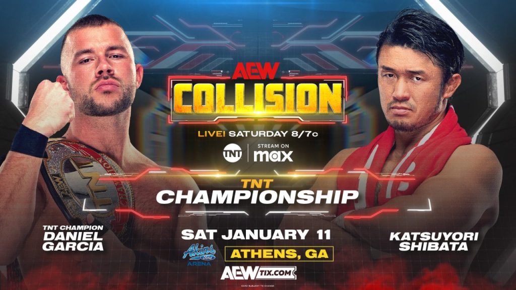 AEW Collision Daniel Garcia Katsuyori Shibata