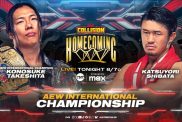 AEW Collision Konosuke Takeshita Katsuyori Shibata