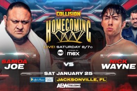 AEW Collision Samoa Joe Nick Wayne