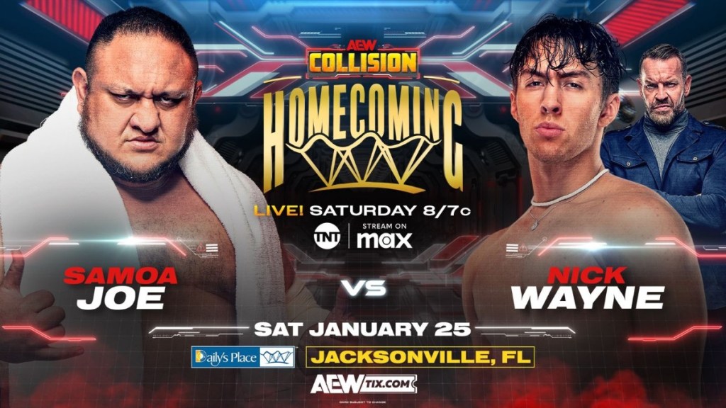 AEW Collision Samoa Joe Nick Wayne