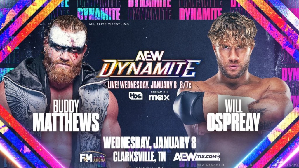 AEW Dynamite Buddy Matthews Will Ospreay