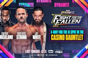 AEW Dynamite Swerve Strickland Jay White Roderick Strong