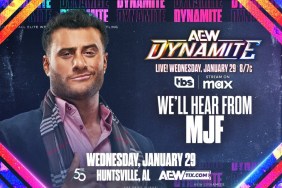 AEW Dynamite MJF