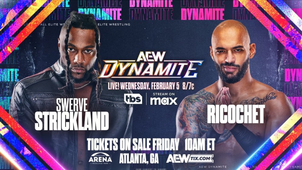 AEW Dynamite Swerve Strickland Ricochet