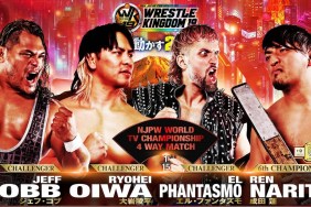 NJPW Wrestle Kingdom 19 El Phantasmo Jeff Cobb Ren Narita Ryohei Oiwa