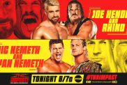 TNA iMPACT Joe Hendry Rhino Nic Nemeth Ryan Nemeth