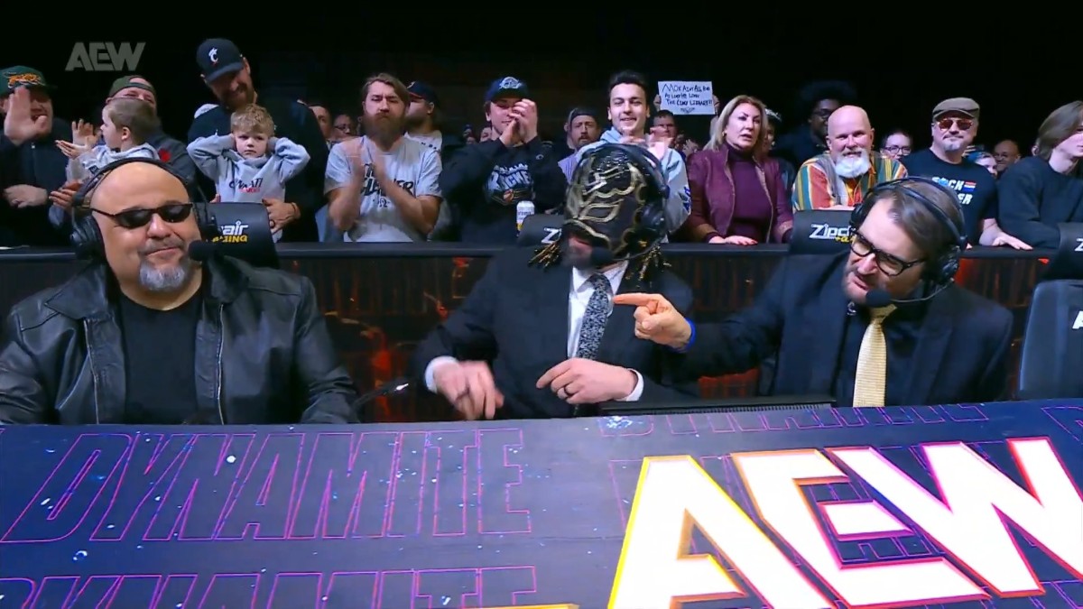 Taz Returns To Commentary At AEW Dynamite: Maximum Carnage