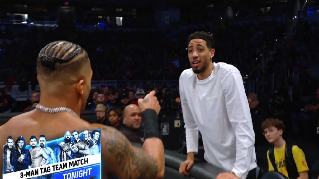 Tyrese Haliburton WWE SmackDown