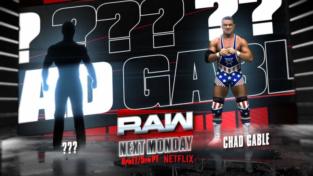 WWE RAW Chad Gable