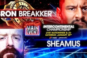 WWE Saturday Night's Main Event Bron Breakker Sheamus