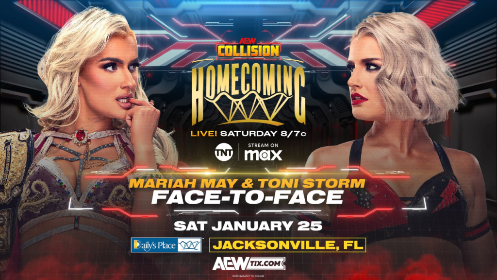 Mariah May And Toni Storm Face-To-Face & More Announced For 1/25 AEW Collision