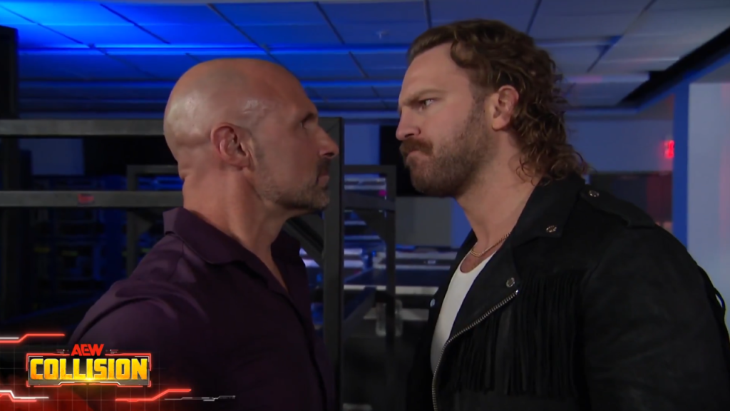 Christopher Daniels & Hangman Page Brawl Backstage Following Fight For The Fallen