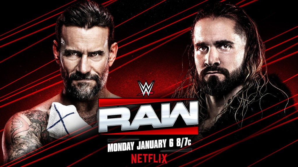 CM Punk Seth Rollins WWE RAW Netflix