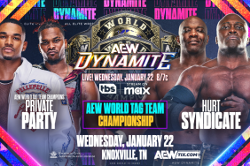 AEW Tag Team Title Match & More Announced For 1/22 AEW Dynamite, Updated Card