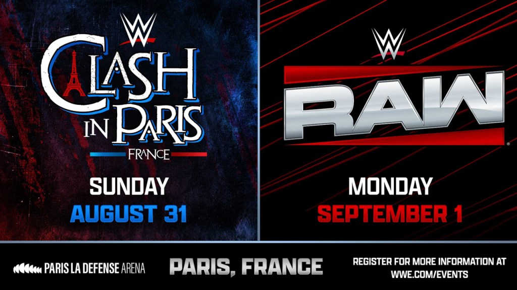 wwe clash in paris wwe raw france