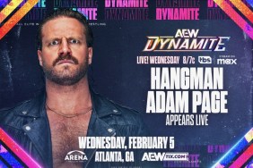 AEW Dynamite Adam Page