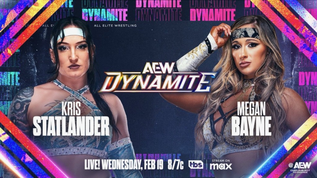 AEW Dynamite Kris Statlander Megan Bayne