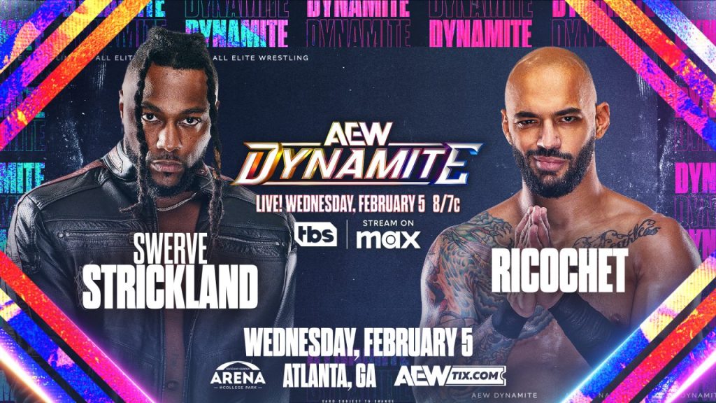 AEW Dynamite Swerve Strickland Ricochet