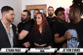 Ethan Page Je'Von Evans WWE NXT