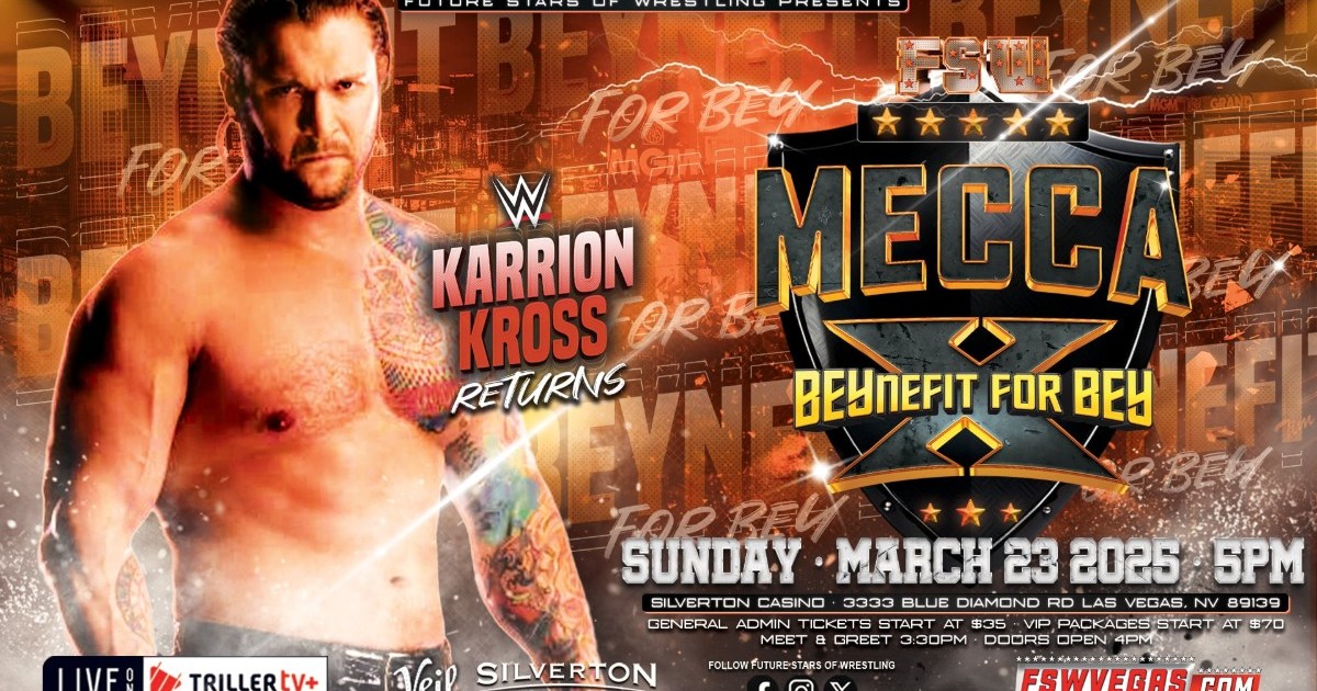 Karrion Kross To Compete At FSW Chris Bey Benefit Show