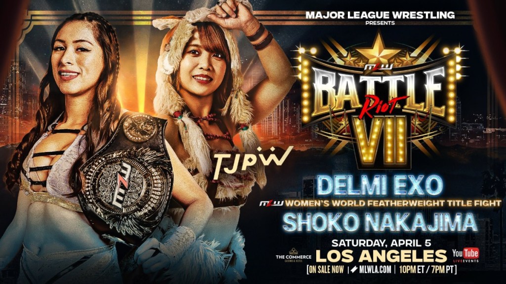 MLW Battle Riot VII Delmi Exo Shoko Nakajima